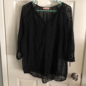 ❤️English Laundry- sheer top.